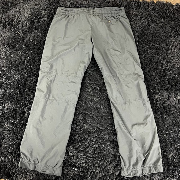 nike track pants dark gray with pink stripe size large - Picture 3 of 5